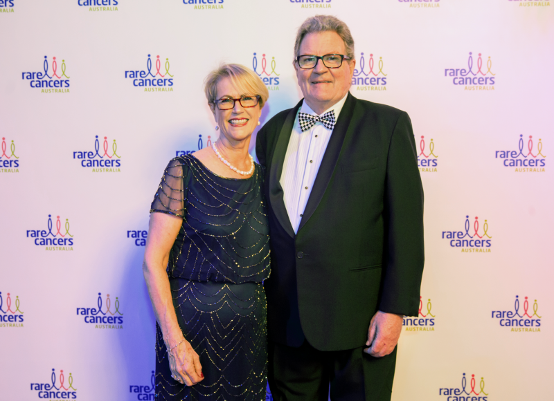Richard and Kate Vines, Rare Cancers Australia's CEOs and Founders